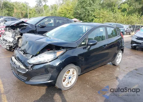 2019 Ford Fiesta Se из США, поврежденный, VIN 3FADP4EJ0KM165865